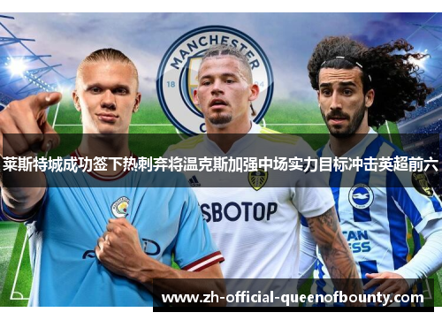 莱斯特城成功签下热刺弃将温克斯加强中场实力目标冲击英超前六
